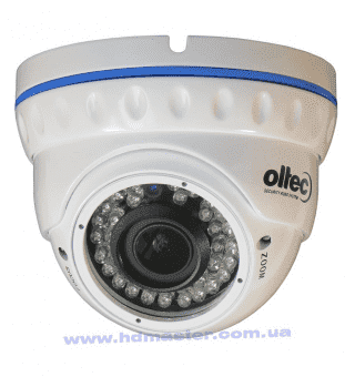 Видеокамера AHD купольная антивандальная OLTEC AHD-913D-3.6