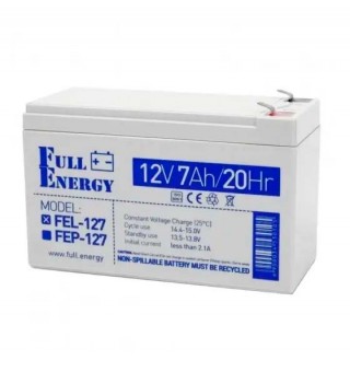 FEL-1218 Гелевий акумулятор 12В 18 Ач для ДБЖ Full Energy